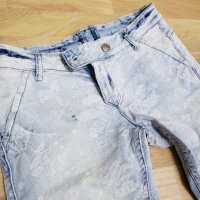 Двулицеви дънки Denim с принт цветя две лица, снимка 10 - Дънки - 31144248