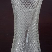 Голяма кристална ваза., снимка 7 - Вази - 35552685
