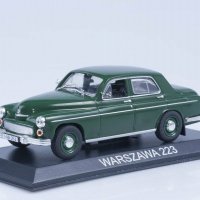 Warszawa 203 Варшава - мащаб 1:43 на ДеАгостини модела е нов в блистер, снимка 1 - Колекции - 27002873