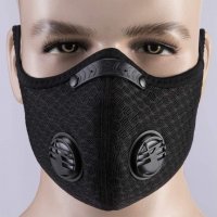 Маска KN95,филтър активен въглен FFP3 медицинска за лице, маска за многократна употреба, Коронавирус, снимка 8 - Медицински консумативи - 28878257