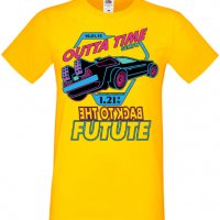 Мъжка тениска Back To The Future,Анимация,игра,Празник,Повод,, снимка 10 - Тениски - 37936723