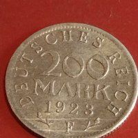 Две монети 200 марки 1923г. Германия Ваймарска република за КОЛЕКЦИОНЕРИ 32054, снимка 7 - Нумизматика и бонистика - 44349018