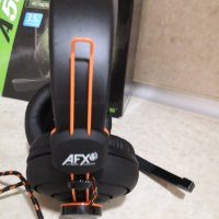 Продавам, Уникални,AFX Firestorm H01 Gaming Headset - Black & Orange, снимка 5 - Слушалки и портативни колонки - 35633152