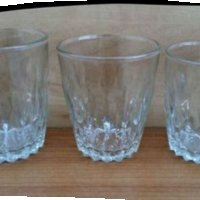 Руски стъклени чаши чашки , снимка 1 - Антикварни и старинни предмети - 36906171