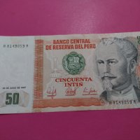 Банкнота Перу-15890, снимка 2 - Нумизматика и бонистика - 30569872