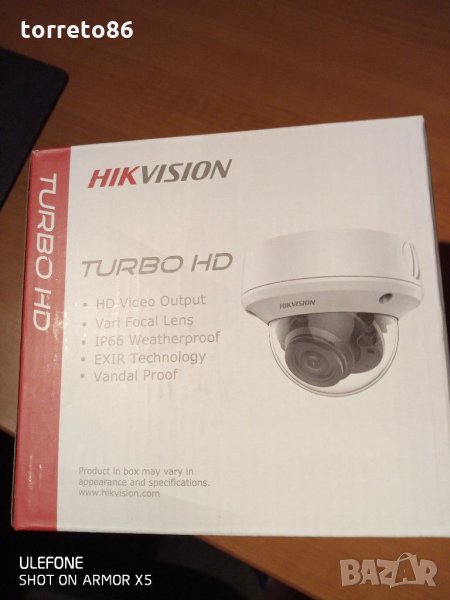 Продавам камери Hikvision DS-2CE5AD0T-VPIT3ZF 2MP 2.7-13.5 моторизирани, снимка 1