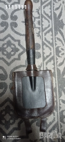 военна лопатка с чохъл, снимка 1