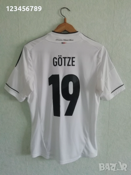 Germany Gotze Adidas оригинална нова тениска фланелка Германия Гьотце размер М, снимка 1