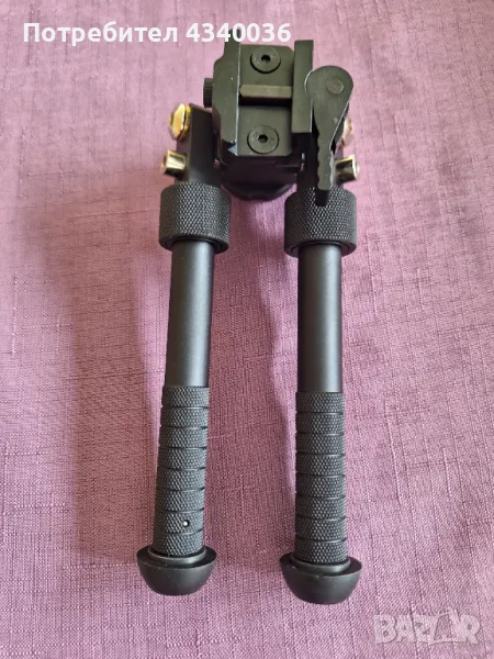 Метална двунога бипод, снимка 1