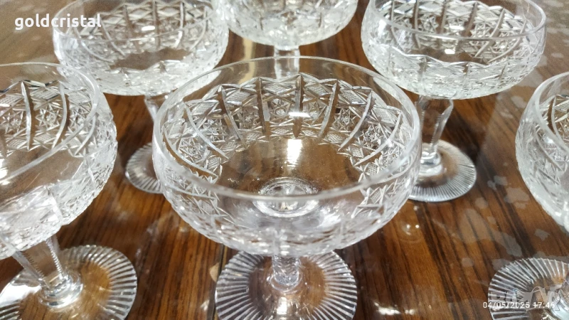 кристални чаши Бохемия , снимка 1