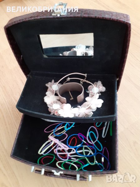 Дамски несесер тип куфарче., снимка 1