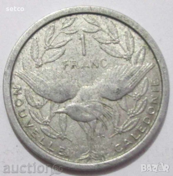 1 франк Нова Каледония 1949 г. с49, снимка 1