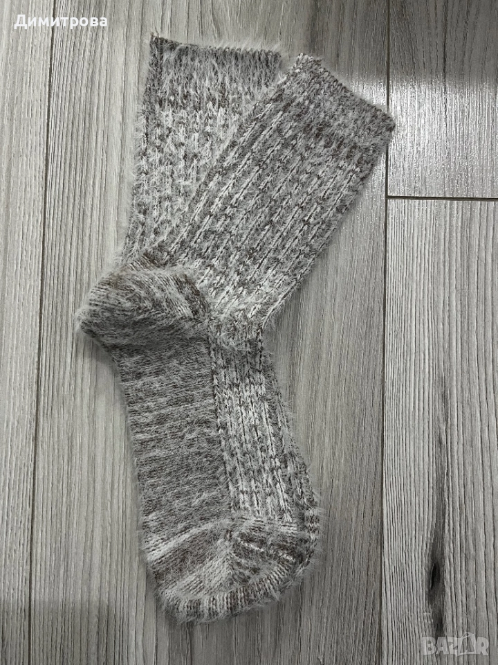 Нови пухени чорапи, снимка 1