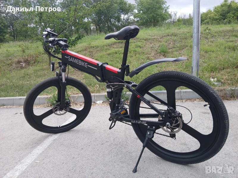 Електрическо колело SAMEBIKE LO26 M-NINE – 500W, 48V, Сгъваемо | До 70 км пробег, снимка 1
