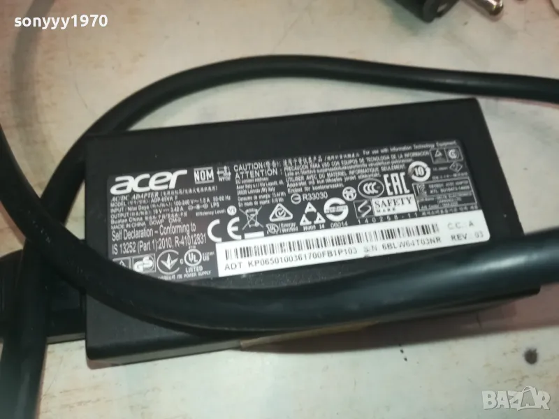 ACER 19V 3,42A ADAPTER 1010241624, снимка 1