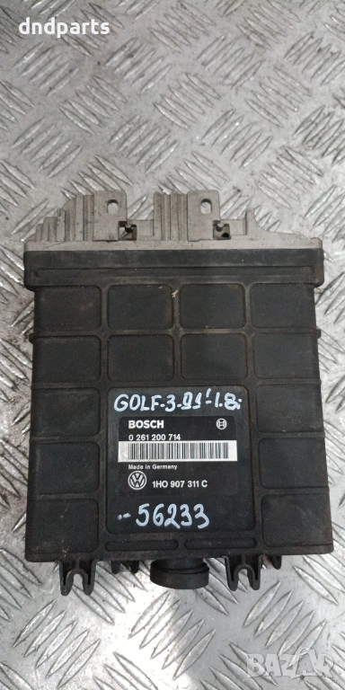 Компютър VW Golf 3 1.8i 1991г. 0261200714 1H0907311C , снимка 1