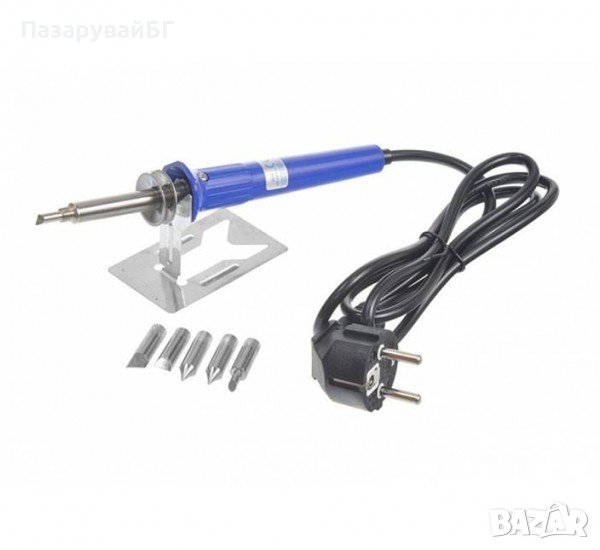 Пирограф за гравиране на дърво , к-т 5 бр. човки, 220V, 40W, снимка 1