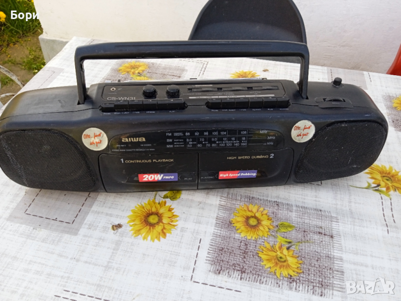 AIWA CS-WN31 двукасетен радиокасетофон, снимка 1