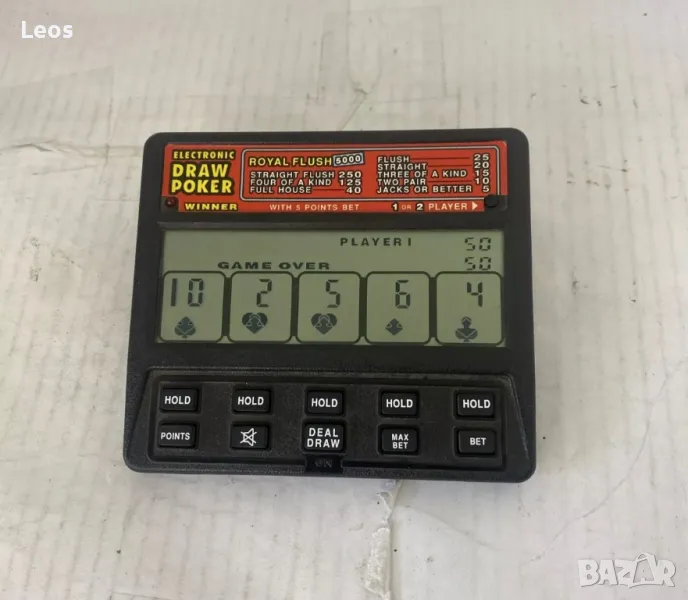 Ретро покер игра Vintage Draw Poker Royal Flush 5000, снимка 1