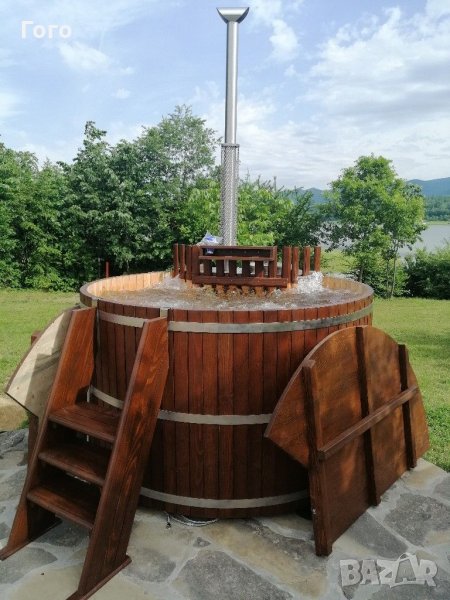 Дървено джакузи, Японска баня, снимка 1