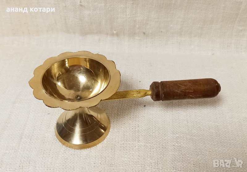 Свещник от месинг , снимка 1