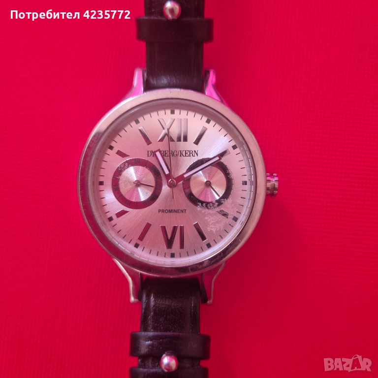 Дамски кварцов часовник DYRBERG/KERN PROMINENT. , снимка 1