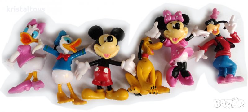 Комплект Мики, Мини Маус и приятели Mickey, Minnie Mouse - играчки и за торта, снимка 1
