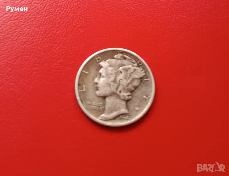 One Dime 1944-S-USA.Сребро!, снимка 1