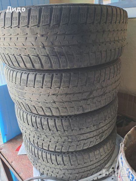 Железни джанти 15 цола с гуми за VW 5 х 100 , снимка 1