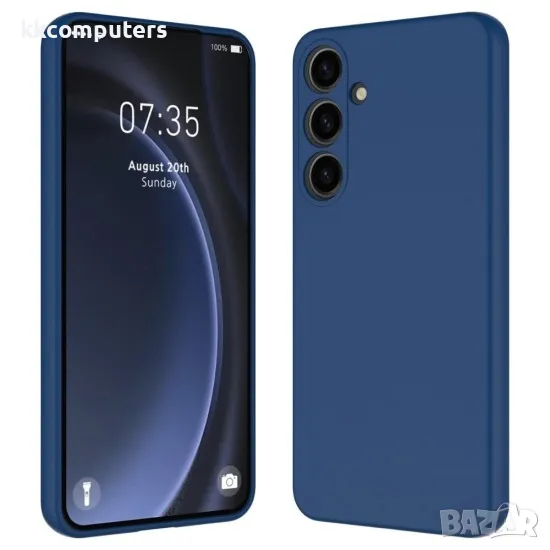 Samsung Galaxy S24 FE Силиконов кейс iPaky матиран и Протектор, снимка 1