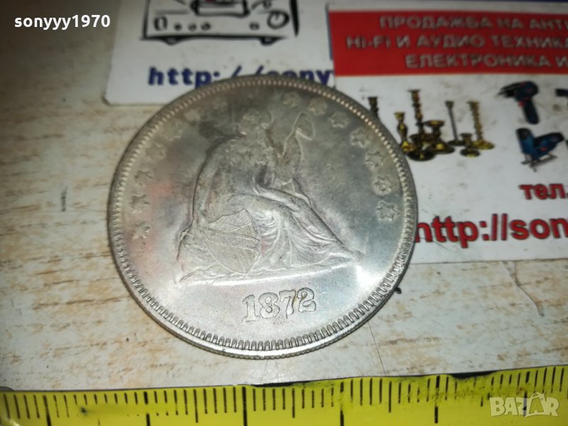 един долар 1872 за колекция 1101211307, снимка 1
