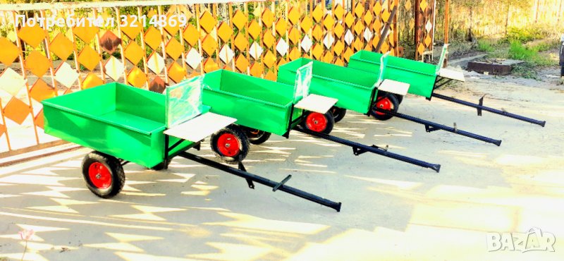 Ремарке за мотофреза мотоколтиватор, снимка 1