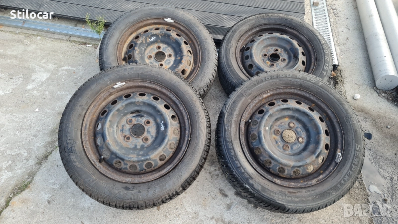 Джанти с гуми Toyota Yaris  15 ки, снимка 1