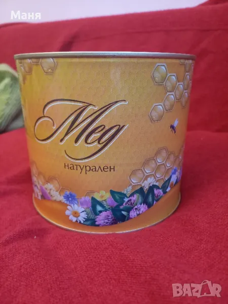 Натурален пчелен мед на едро, снимка 1
