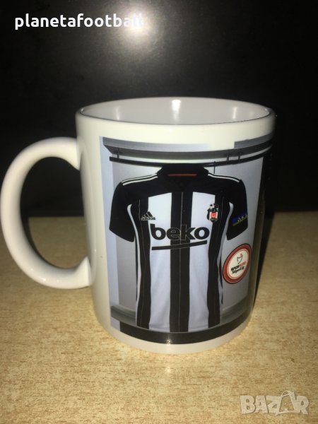 Фен чаша на Бешикташ с име и номер!, снимка 1