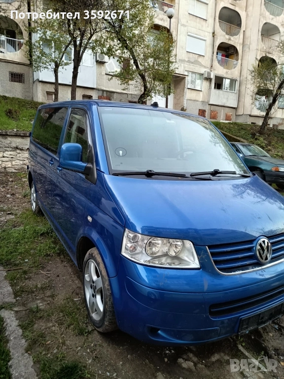 Caravelle T5 2.5 TDI – 8 места, 2006 г., снимка 1
