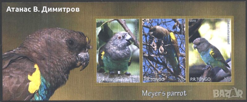 Чист блок Папагали 2010 от Тонго , снимка 1