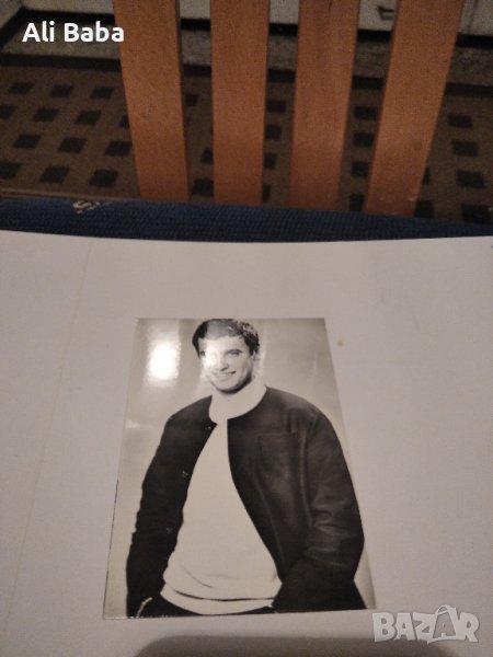 Картичка/снимка  певеца Борис Годжунов, снимка 1