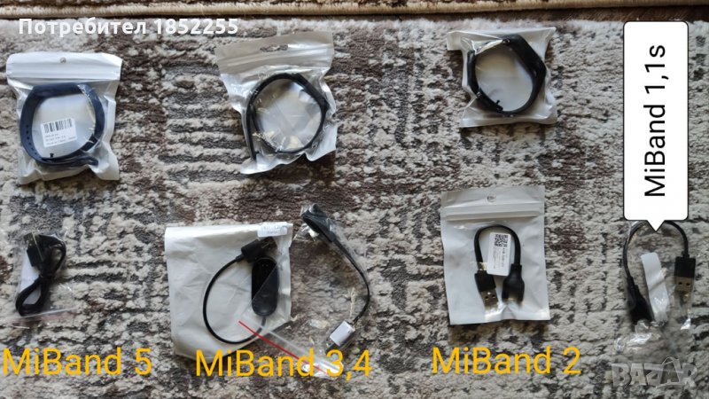 Xiaomi mi band 2,3 и 4 консумативи, снимка 1