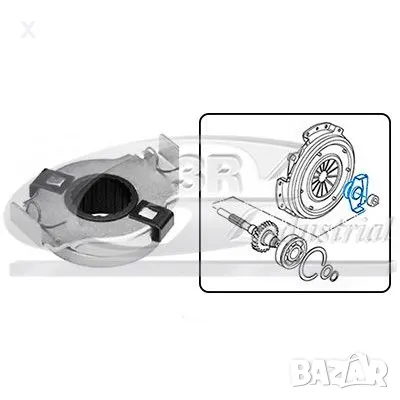 CR1124 BREDA Аксиален лагер RENAULT 14 / PEUGEOT 104 / 205 I II / CITROEN LNA / BX / C15 / Visa /   , снимка 1