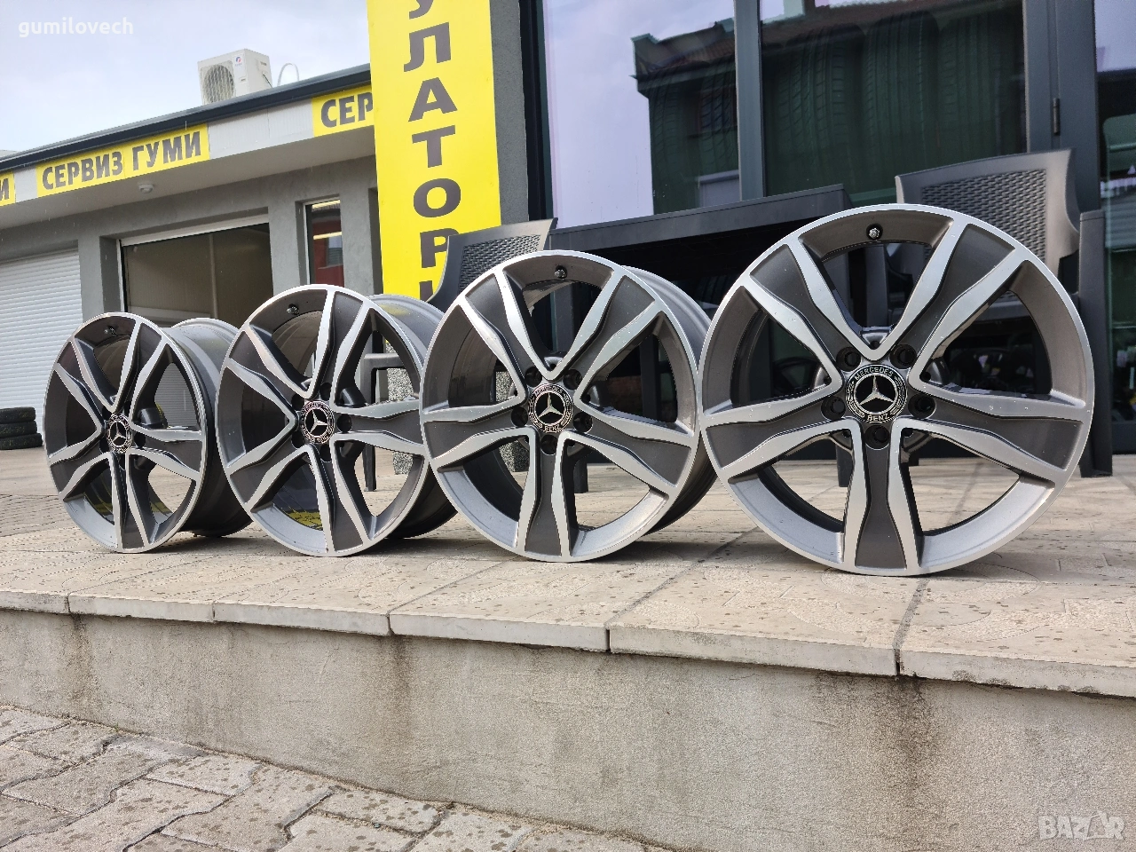 Оригинални Джанти Мерцедес C-Klasse W205-17 цола, снимка 1