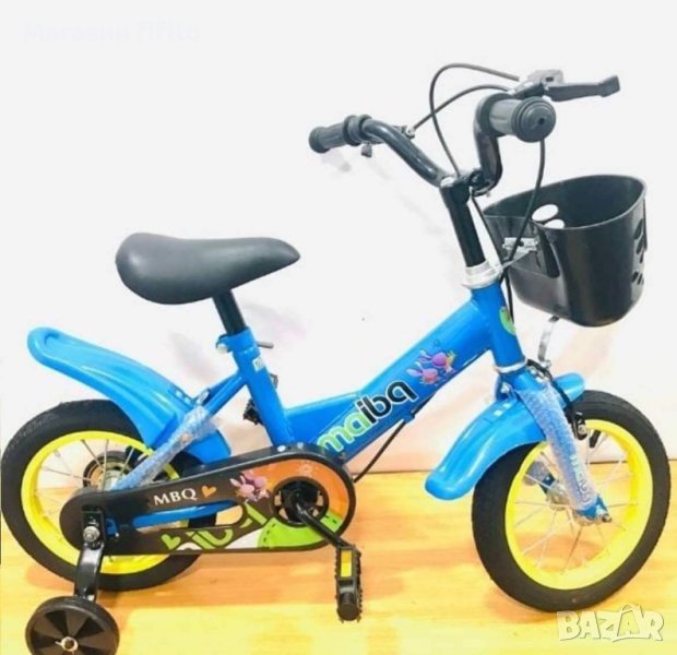 Детски велосипед Maibeki с кош в предната част C BIKE4 14 инча , снимка 1
