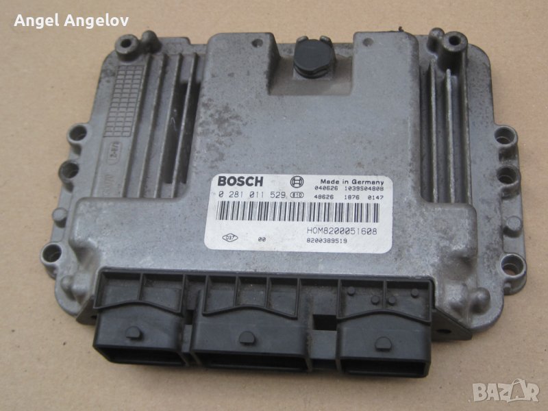 Компютър запалване (ECU) Renault TRAFIC Vivaro 1.9 dCi 0281011529 Bosch 8200051608, 8200389519, снимка 1