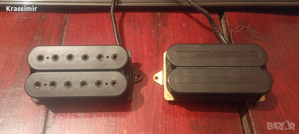 DiMarzio Humbucker Pickup Set. Адаптери за китара., снимка 1