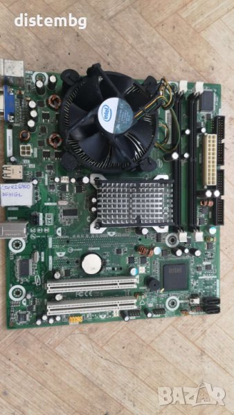 Дъно Intel DG31GL с Процесор Intel C2D E6400, снимка 1