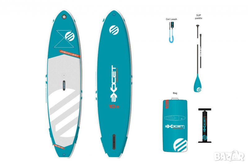 Надуваем Paddle Board Exocet Discovery 10.9 - SUP / уиндсъп, снимка 1