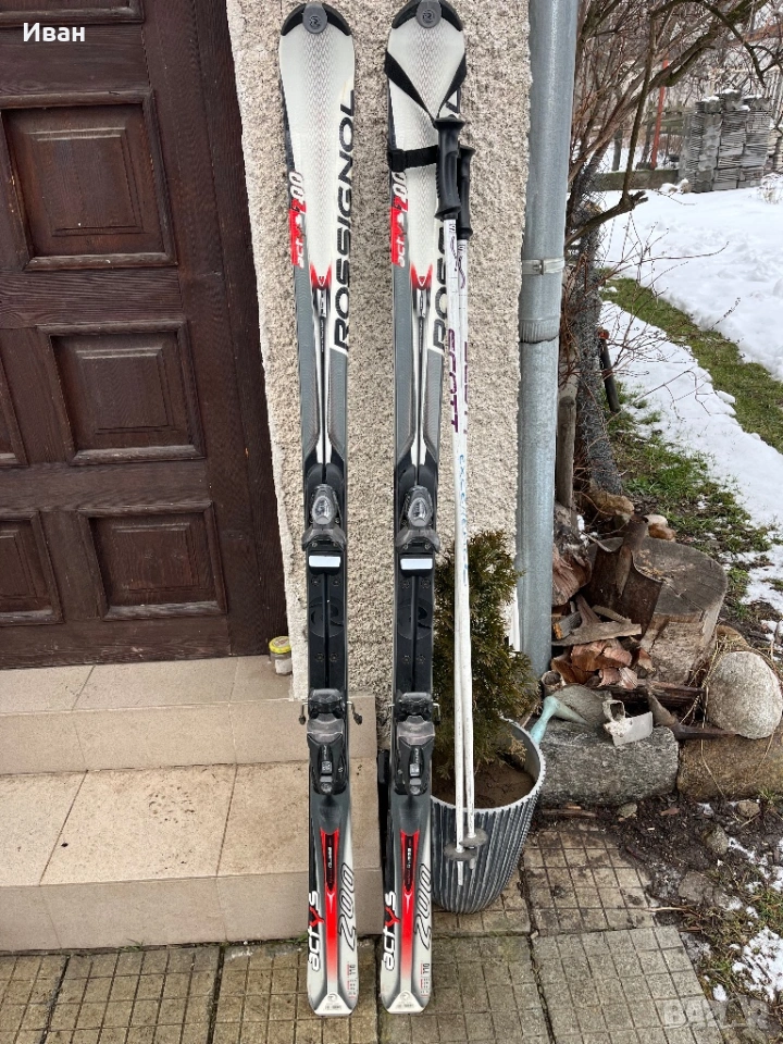 Ски 170 см. и щеки, снимка 1