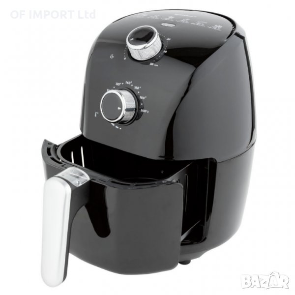 ПРОМОЦИЯ !!! Фритюрник на Горещ Въздух Еър Фрайър SILVERCREST 900W 1.5L, снимка 1