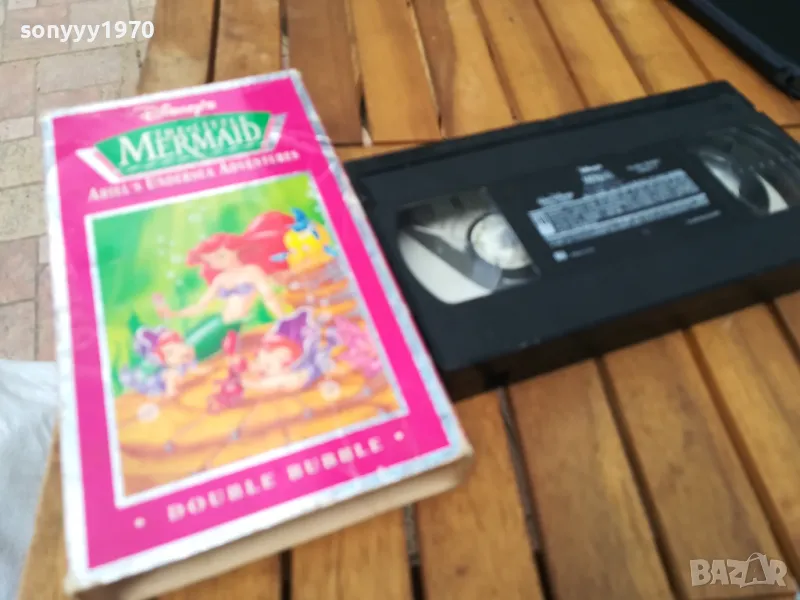 THE LITTLE MERMAID-VHS ORIGINAL VIDEO 0805250910, снимка 1