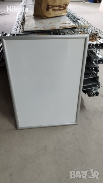 Снап рамка алуминиева, за плакати и реклами 2 + 4бр, снимка 1